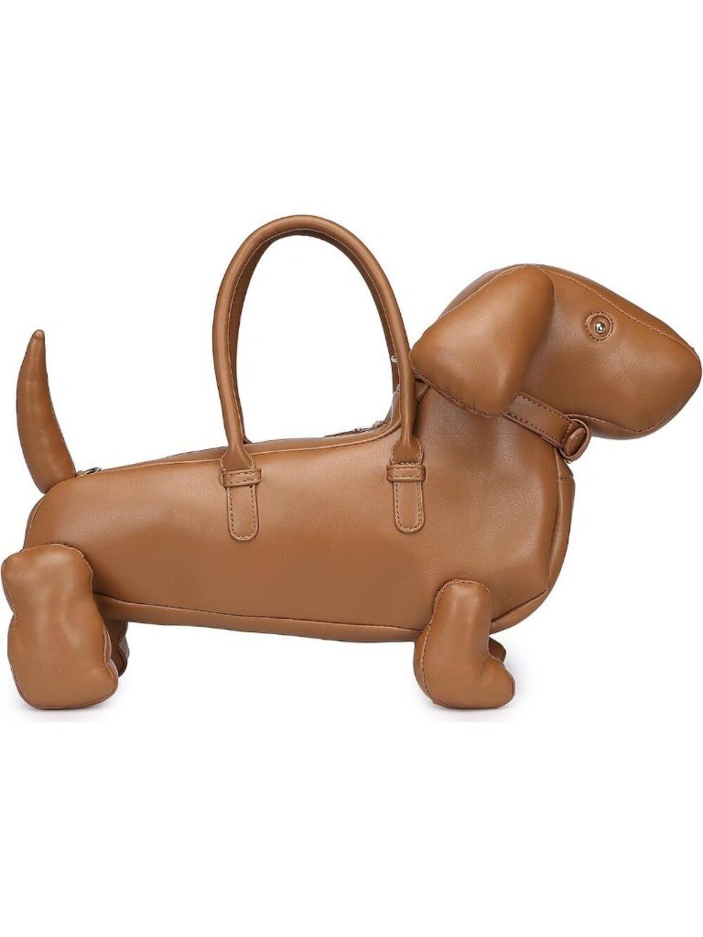 Cute Dog-Shaped Crossbody Bag | Unique PU Leather Shoulder Purse for Women
